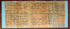 Lékařský papyrus Chestera Beattyho, Nová říše, cca 1200 př. n. l. (papyrus)